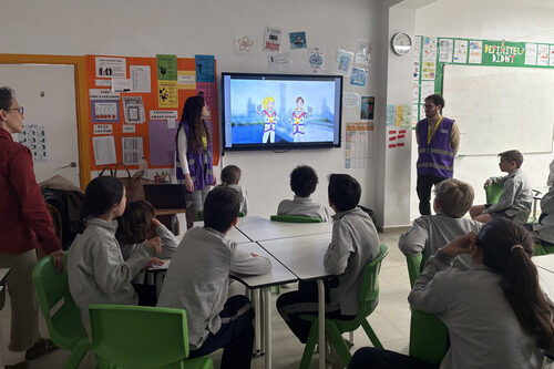 Charlas en colegios